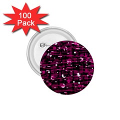 Magenta Abstract Art 1 75  Buttons (100 Pack)  by Valentinaart