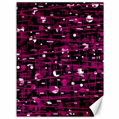 Magenta Abstract Art Canvas 36  X 48  