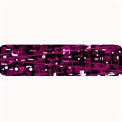 Magenta Abstract Art Large Bar Mats by Valentinaart