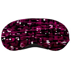 Magenta Abstract Art Sleeping Masks