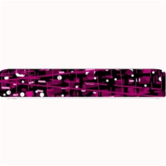 Magenta Abstract Art Small Bar Mats