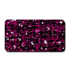 Magenta Abstract Art Medium Bar Mats