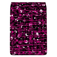 Magenta Abstract Art Flap Covers (l) 