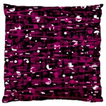 Magenta abstract art Standard Flano Cushion Case (One Side) Front