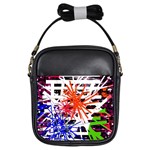 Colorful big bang Girls Sling Bags Front