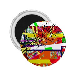 Colorful Abstraction By Moma 2 25  Magnets