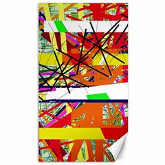 Colorful Abstraction By Moma Canvas 40  X 72  