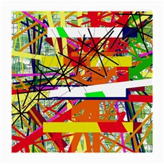 Colorful Abstraction By Moma Medium Glasses Cloth