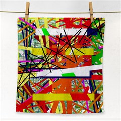 Colorful Abstraction By Moma Face Towel