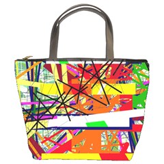 Colorful Abstraction By Moma Bucket Bags