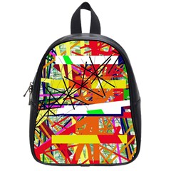 Colorful Abstraction By Moma School Bags (small) 