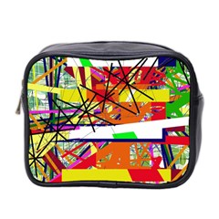 Colorful Abstraction By Moma Mini Toiletries Bag 2-side