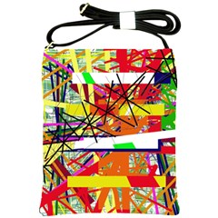 Colorful Abstraction By Moma Shoulder Sling Bags