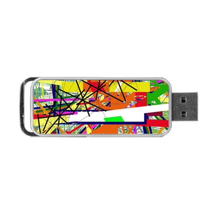 Colorful abstraction by Moma Portable USB Flash (Two Sides)