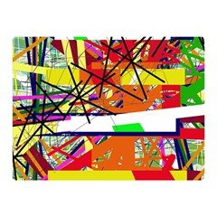 Colorful Abstraction By Moma Double Sided Flano Blanket (mini) 