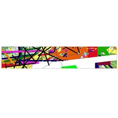 Colorful Abstraction By Moma Flano Scarf (large) by Valentinaart