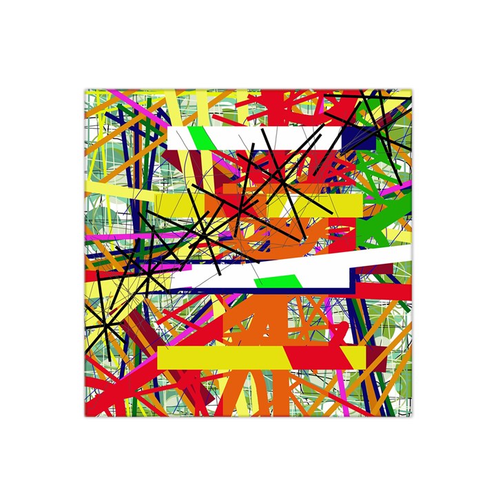 Colorful abstraction by Moma Satin Bandana Scarf