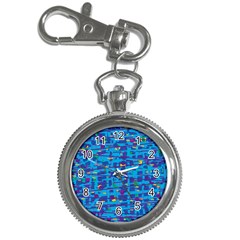 Blue Decorative Art Key Chain Watches