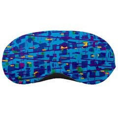 Blue Decorative Art Sleeping Masks