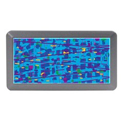 Blue Decorative Art Memory Card Reader (mini)