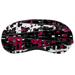 Magenta, White And Gray Decor Sleeping Masks