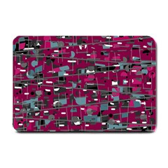 Magenta Decorative Design Small Doormat 