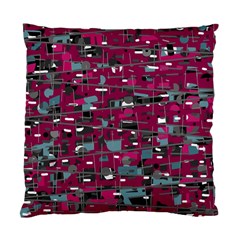 Magenta Decorative Design Standard Cushion Case (two Sides)