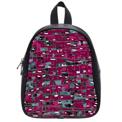 Magenta Decorative Design School Bags (small) 