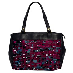 Magenta Decorative Design Office Handbags