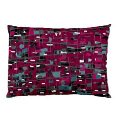 Magenta Decorative Design Pillow Case (two Sides) by Valentinaart