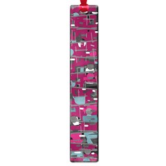 Magenta Decorative Design Large Book Marks