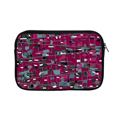 Magenta Decorative Design Apple Ipad Mini Zipper Cases