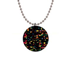 Playful Colorful Design Button Necklaces by Valentinaart