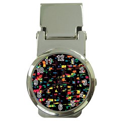 Playful Colorful Design Money Clip Watches by Valentinaart