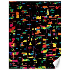 Playful Colorful Design Canvas 12  X 16  