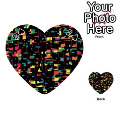 Playful Colorful Design Playing Cards 54 (heart) 