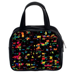 Playful Colorful Design Classic Handbags (2 Sides)