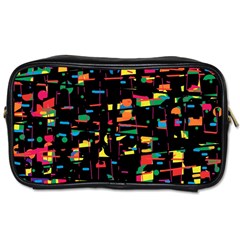 Playful Colorful Design Toiletries Bags