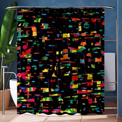 Playful Colorful Design Shower Curtain 60  X 72  (medium)  by Valentinaart