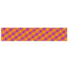 Vibrant Retro Diamond Pattern Flano Scarf (small)