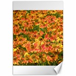 Helenium Flowers and Bees Canvas 12  x 18   11.88 x17.36  Canvas - 1