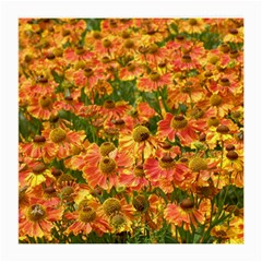 Helenium Flowers And Bees Medium Glasses Cloth by GiftsbyNature