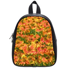 Helenium Flowers And Bees School Bags (small) 