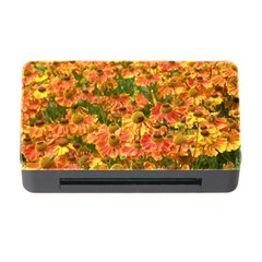 Helenium Flowers And Bees Memory Card Reader With Cf by GiftsbyNature