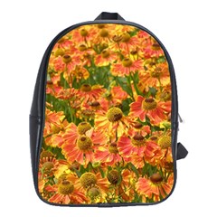 Helenium Flowers And Bees School Bags (xl) 