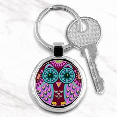 Owl Key Chains (round)  by olgart