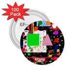 Colorful facroty 2.25  Buttons (100 pack)  Front