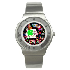 Colorful Facroty Stainless Steel Watch