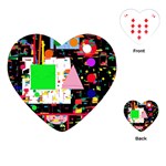 Colorful facroty Playing Cards (Heart)  Front