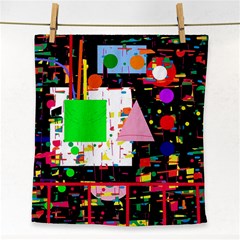 Colorful Facroty Face Towel